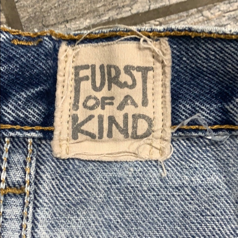 Vintage Levi’s shorts furst of a kind blue distres - Picture 5 of 8